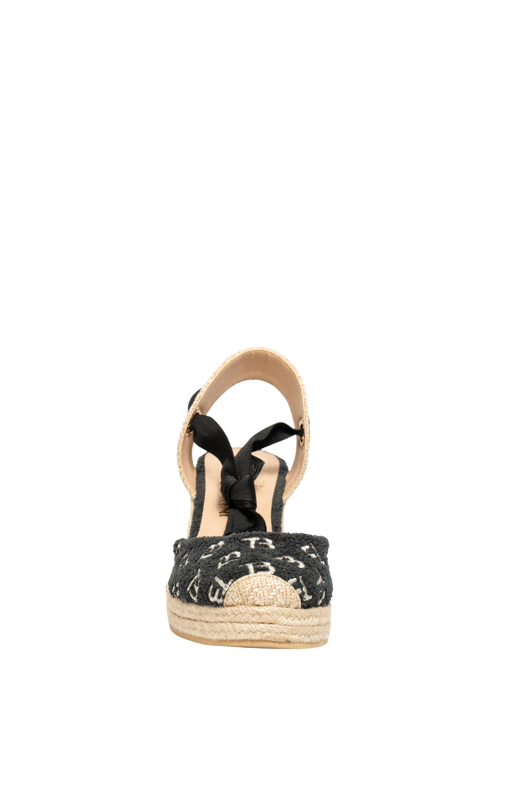 Espadrilles Chicamocha TB negro para mujer en yute - TROBBIANI Colombia