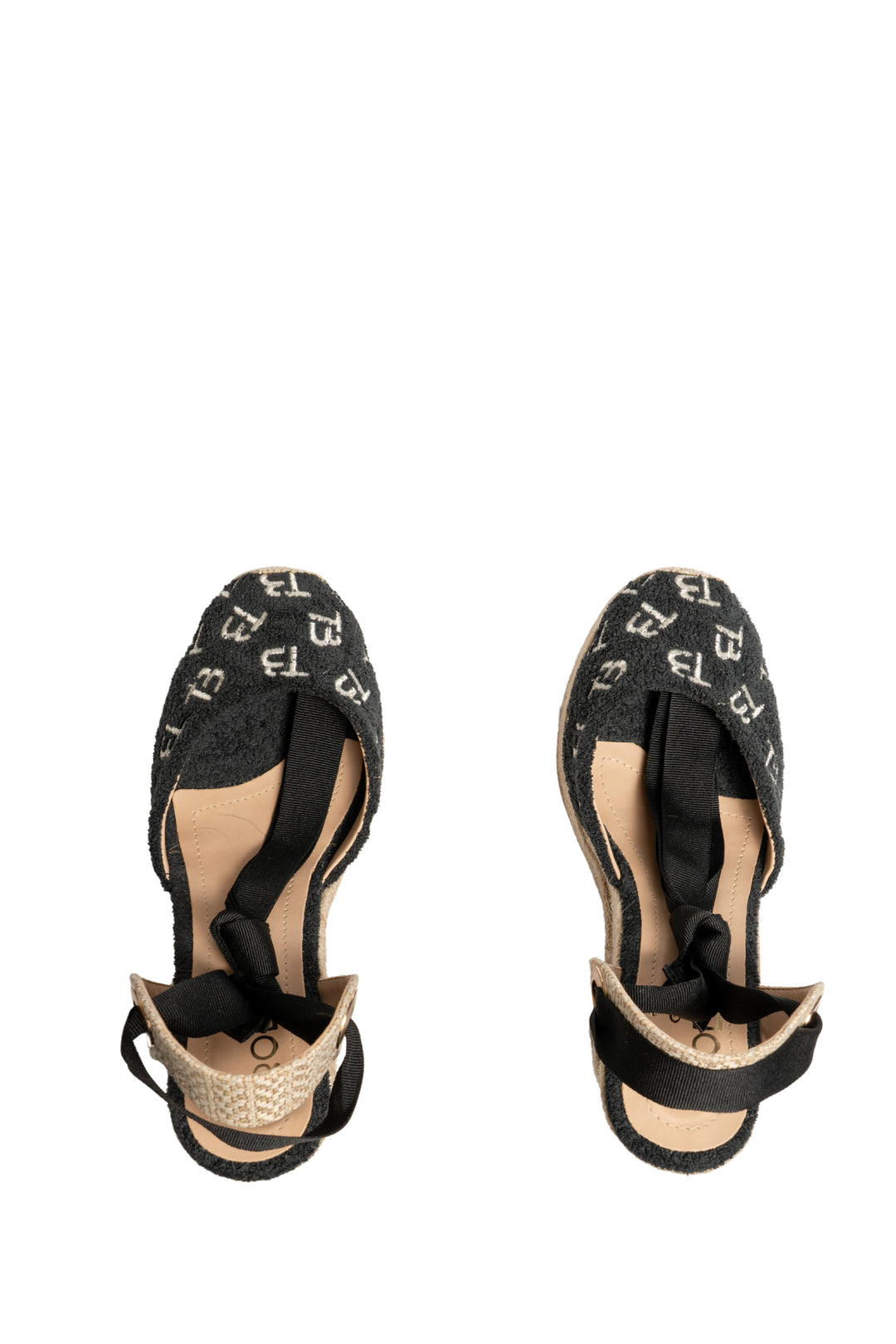 Espadrilles Chicamocha TB negro para mujer en yute - TROBBIANI Colombia
