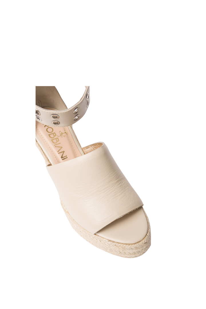 Plataformas en cuero luxury - talco para mujer - TROBBIANI Colombia