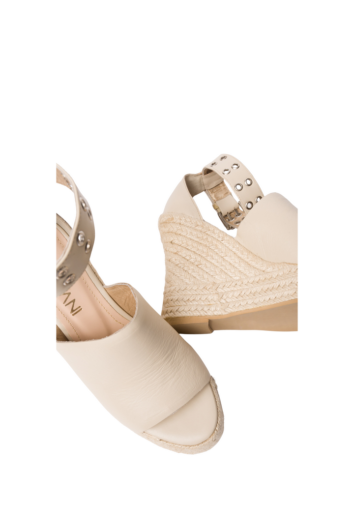 Plataformas en cuero luxury - talco para mujer - TROBBIANI Colombia
