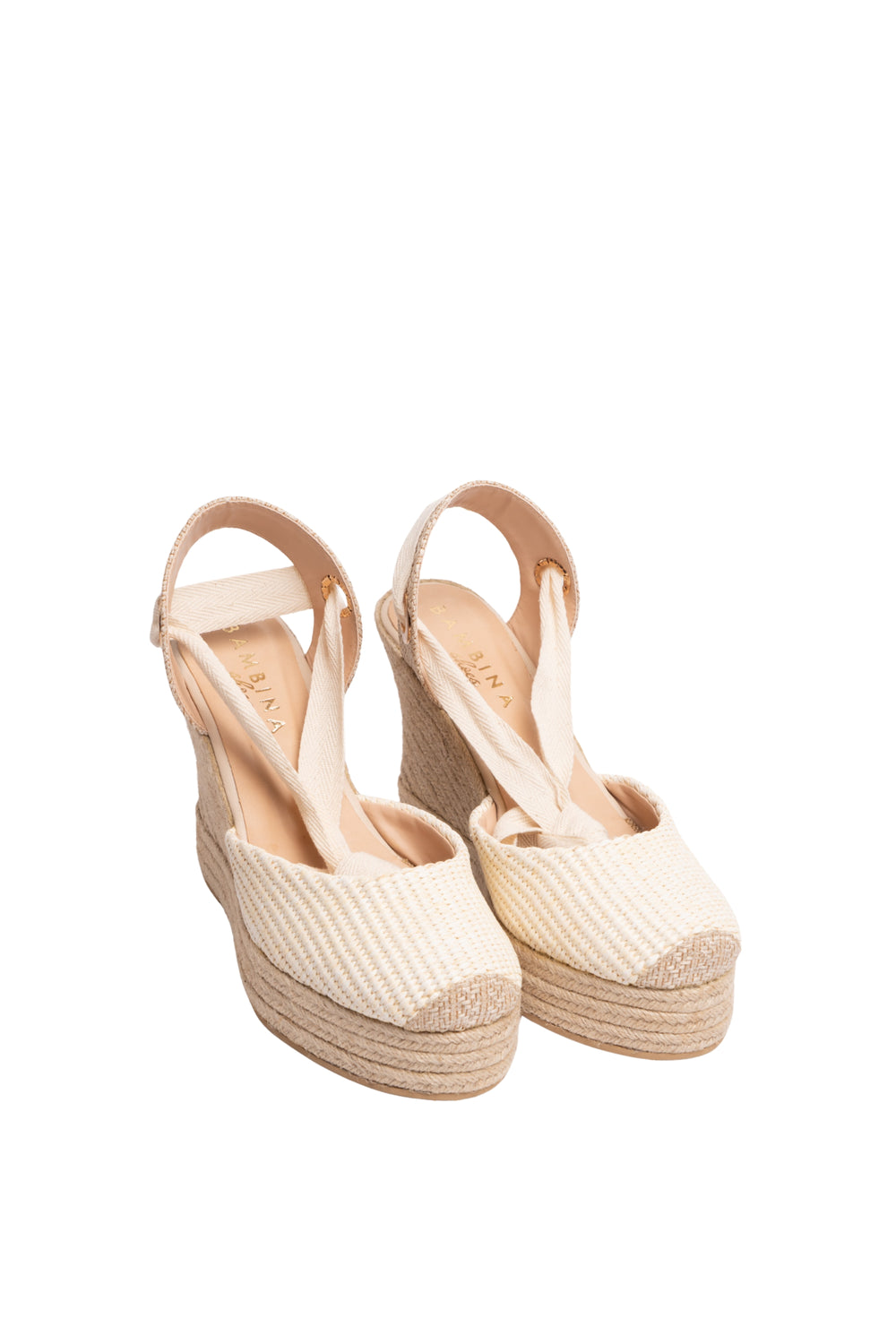 Espadrilles Chicamocha beige para mujer en yute - TROBBIANI Colombia