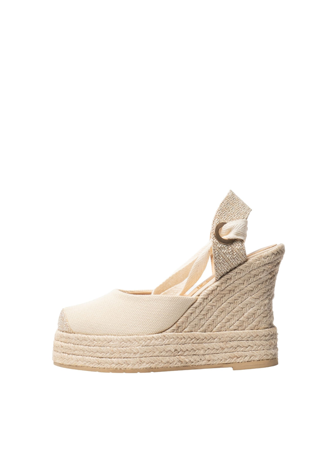 Espadrilles - Chicamocha beige para mujer en yute - TROBBIANI Colombia
