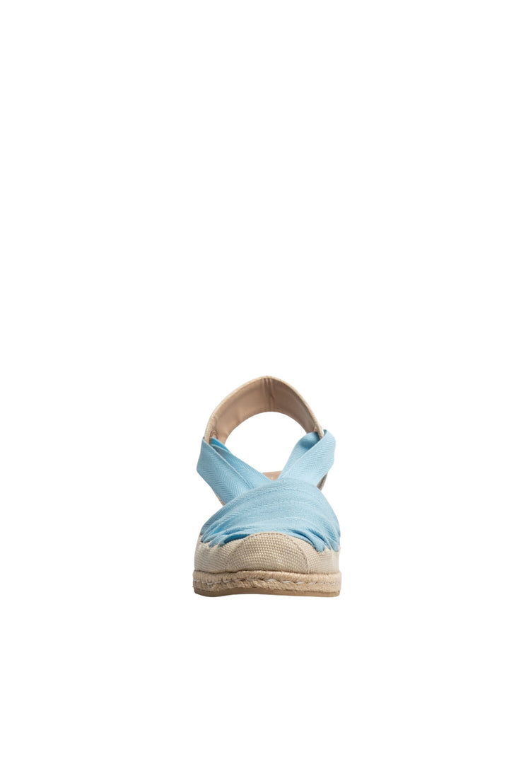 Espadrilles - San Juan celeste para mujer en yute - TROBBIANI Colombia