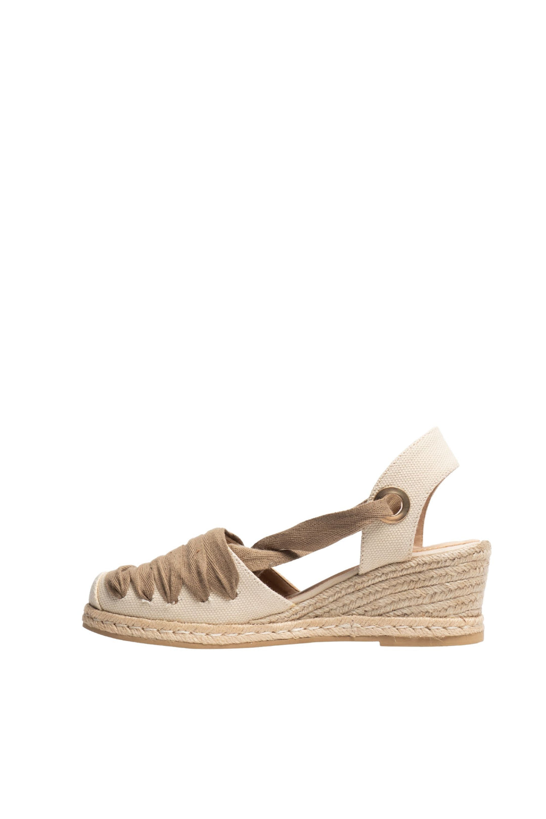 Espadrilles - San Juan marrón para mujer en yute - TROBBIANI Colombia