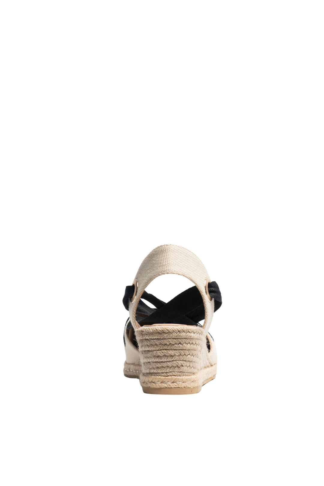 Espadrilles - San Juan negro para mujer en yute - TROBBIANI Colombia
