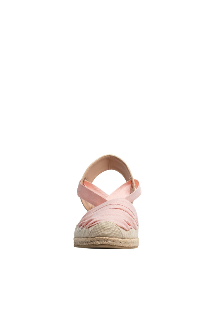 Espadrilles - San Juan rosa para mujer en yute - TROBBIANI Colombia
