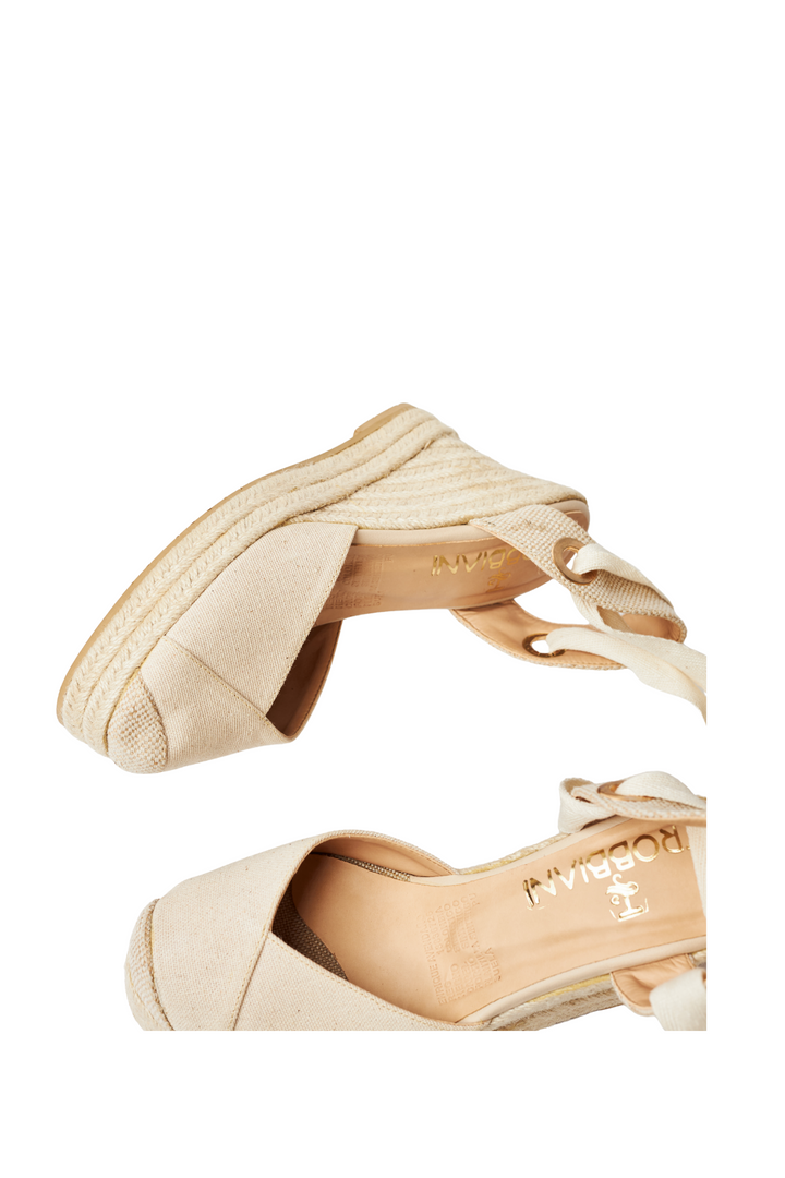 Espadriles  beige para mujer en yute - TROBBIANI Colombia