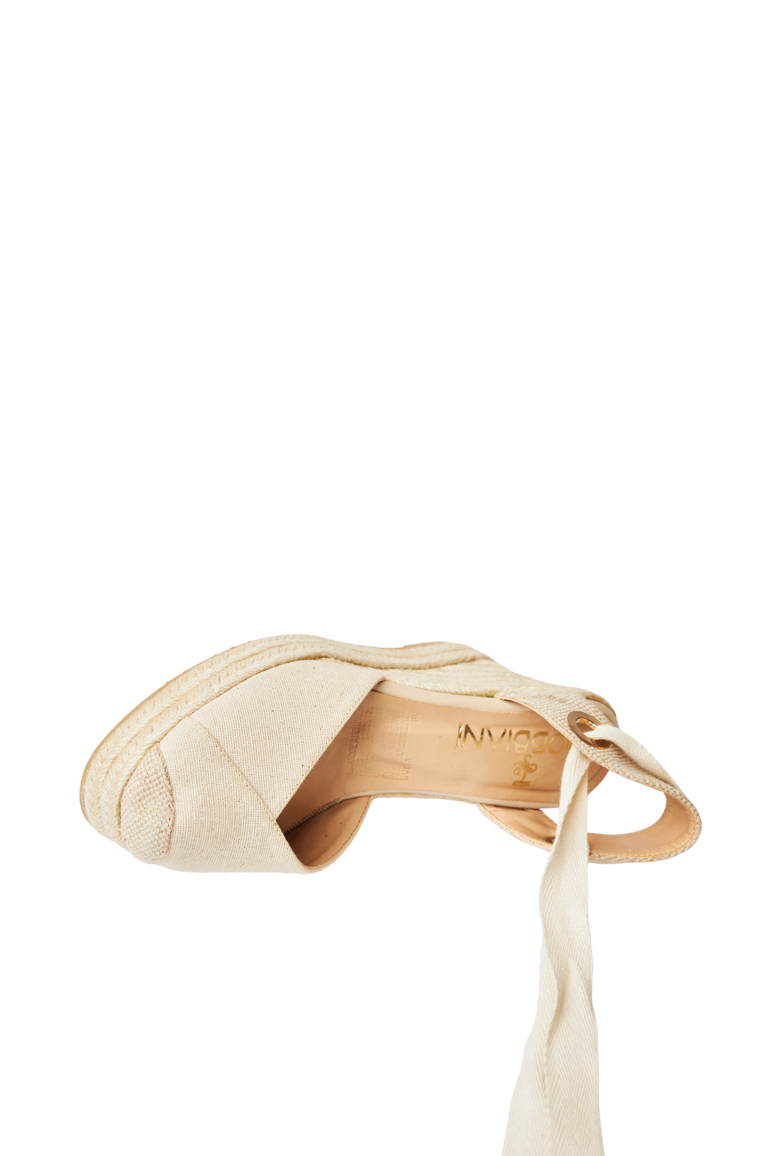 Espadriles  beige para mujer en yute - TROBBIANI Colombia