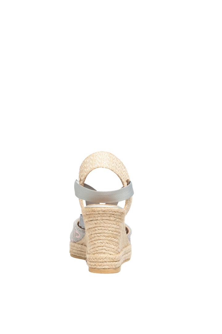 Espadrilles Chicamocha TB gris para mujer en yute - TROBBIANI Colombia