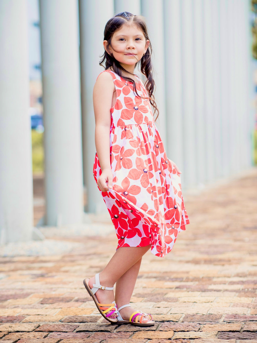 Sandalia en Cuero niña - Barú