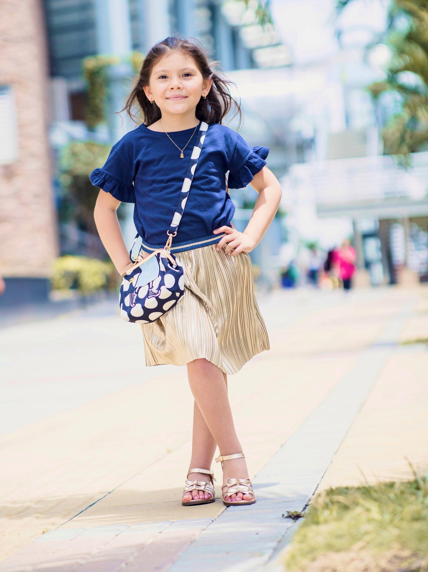 Sandalia en Cuero niña - Mucura